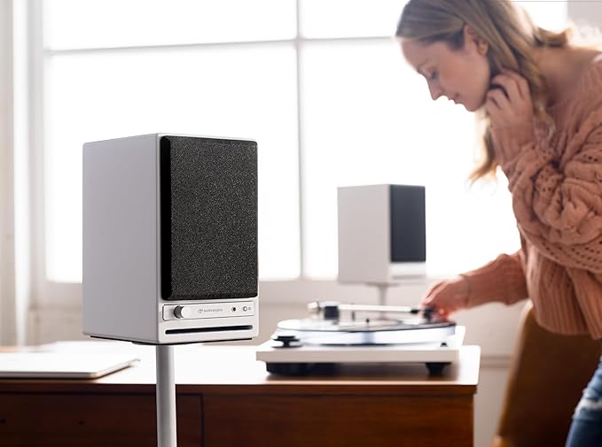 Audioengine HD4 Wireless Bluetooth Bookshelf Speakers - Image 5