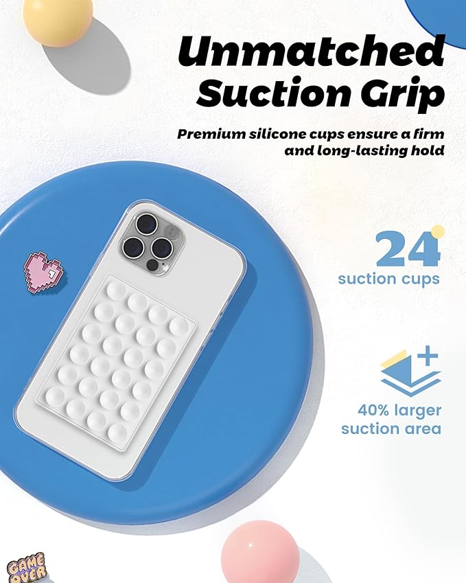 amBand Magnetic Suction Mirror Window Phone Holder, Sticky Grip Double Sided - Image 4