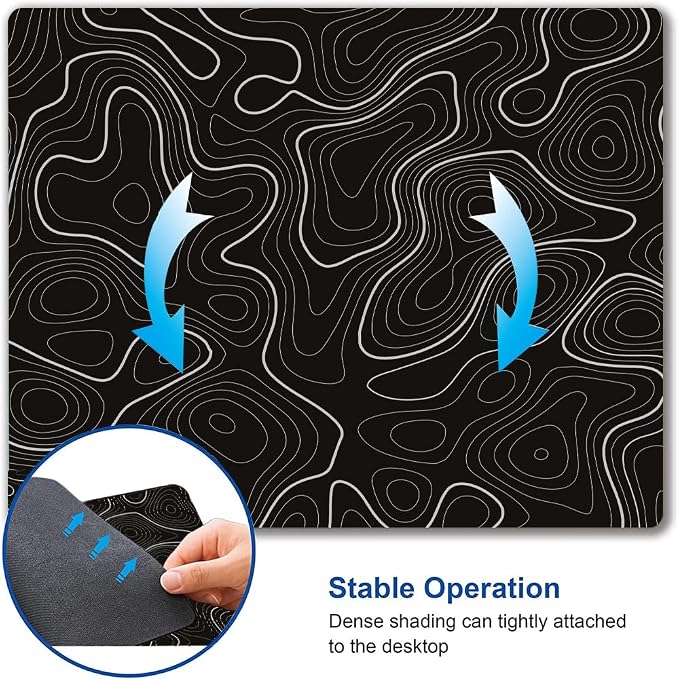 Topographic Contour Map Mouse Pad - Image 6