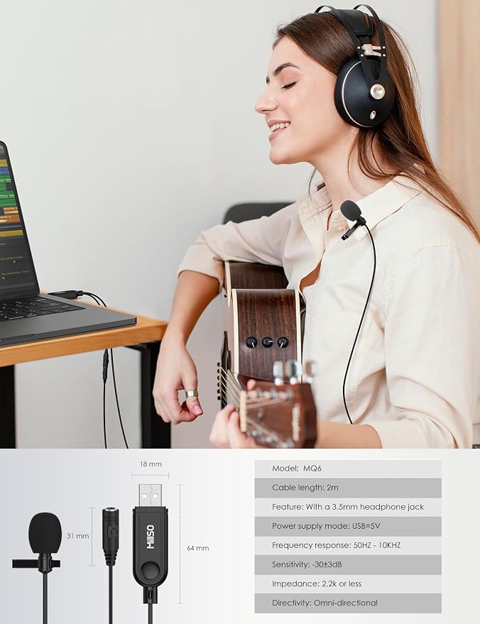 MillSO USB Lavalier Microphone - Image 5