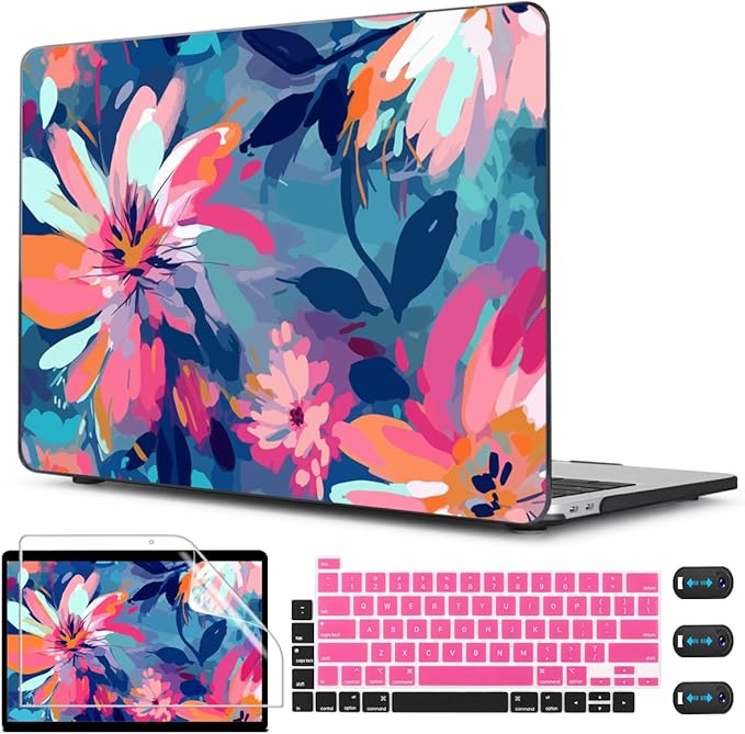 CISSOOK Compatible with MacBook Pro 13 inch Case 2025-2016 Release M2 M1 Chip by CISSOOK