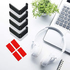 Weewooday 8 Pcs Headphone Hanger Headphone Holder Wall Hook Desk Bulk Adhesive - Image 6