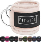 FITGIRL - Ankle Strap for Cable Exercise Machines, Work Out Cuff Attachment for by FITGIRL