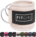 FITGIRL - Ankle Strap for Cable Exercise Machines, Work Out Cuff Attachment for by FITGIRL