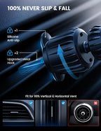 Lamicall for Mag Safe Car Mount Charger - 15W Wireless Car Phone Holder Charger - Image 5