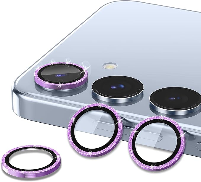 for Samsung Galaxy S25 Plus Camera Lens Protector, Individual Metal Ring - Image 2