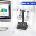 KDD Dual Headphone Stand for Desk - Image 2