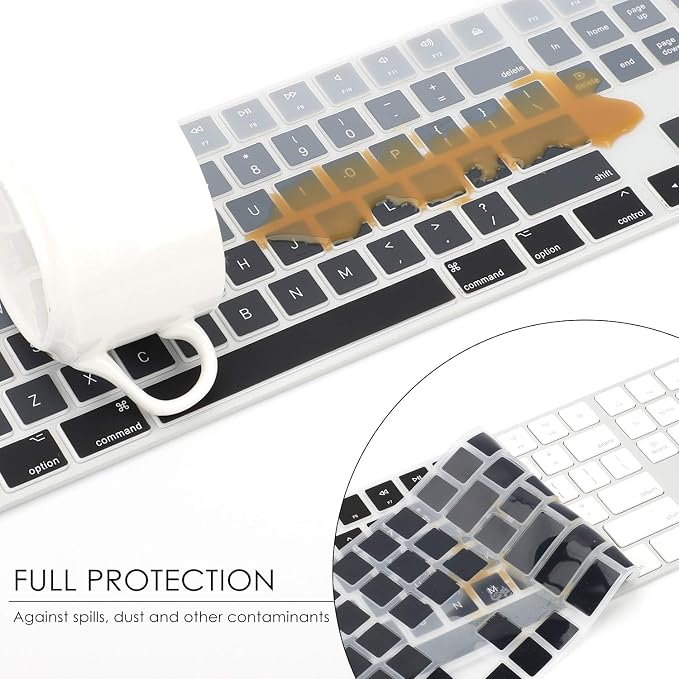 Allinside Ombre Gray Cover for Apple iMac Magic Wireless Keyboard - Image 5
