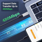 Temdan 4 Pack Lightning to USB C Adapter - Image 4