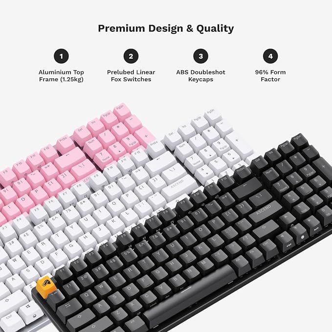 Glorious GMMK 2 Small Gaming Keyboard Base- Barebones Kit- TKL Hot Swappable - Image 4