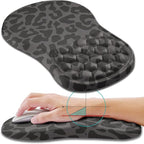 Hokafenle Ergonomic Mouse Pad Wrist Support, Wrist Rest Mousepad by Hokafenle