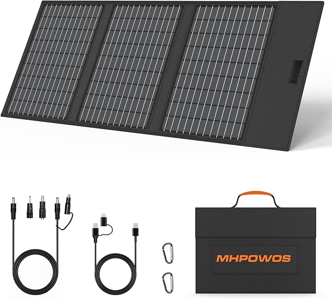 45W Portable Solar Panel Charger by MHPOWOS