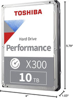 Toshiba X300 10TB Performance & Gaming 3.5-Inch Internal Hard Drive - Image 7