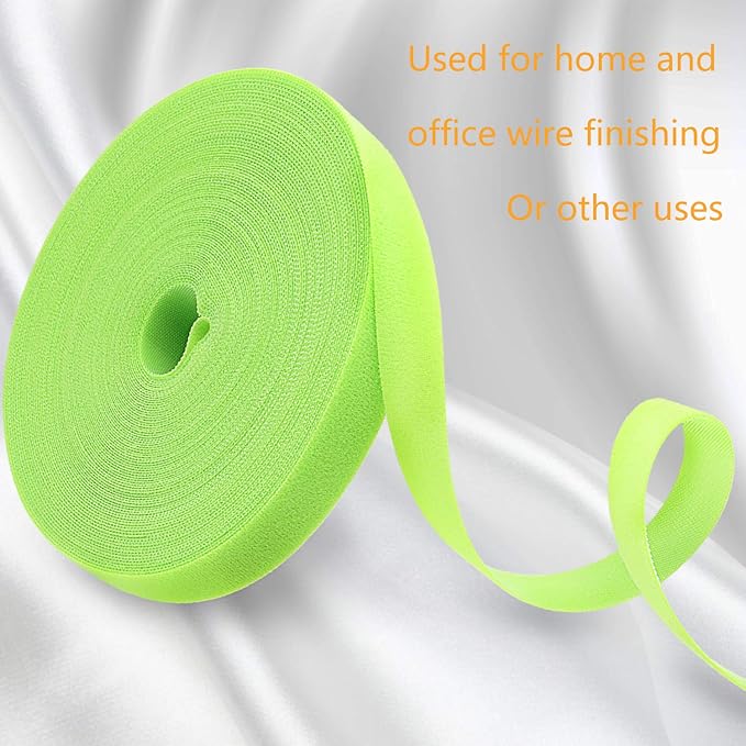 Reusable Fastening Tape Cable Ties 3/4 Inch Double Side Hook Roll - Image 5