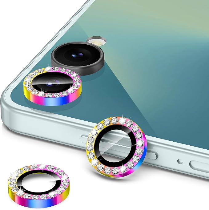 for Samsung Galaxy Z Flip 7 Camera Lens Protector, Individual Metal Ring - Image 2