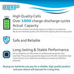 HQRP 4-Pack Cordless Phone Battery Compatible - Image 6