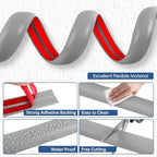 Floor Cord Cover for Wires on Floor Self Adhesive Cord Hider Floor Cable - Image 2