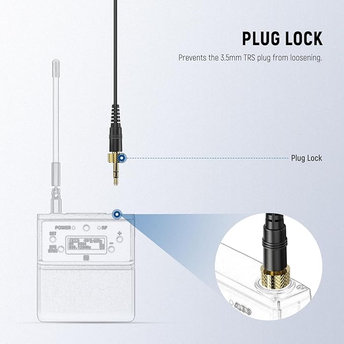 NEEWER Lapel Lavalier Microphone, Wired Clip On Omnidirectional Condenser Lav - Image 4