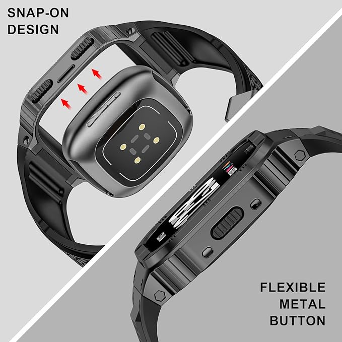 MioHHR Stainless Steel Case and Band Compatible - Image 4