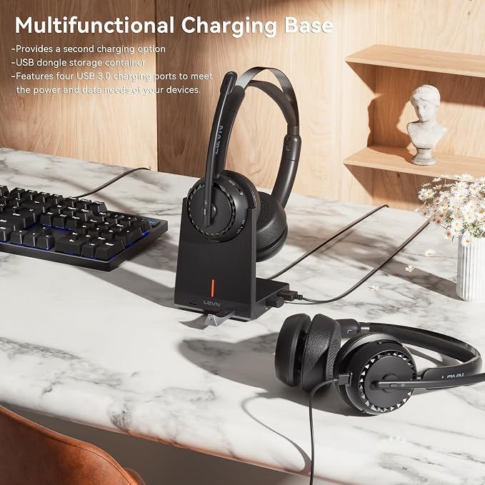 LEVN Wireless Headset, Wireless Headset - Image 3