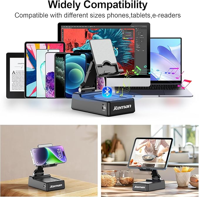 JTEMAN Gifts for Men Women, Adjustable Cell Phone Stand - Image 7