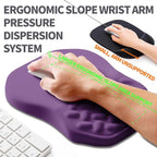 Ergonomic Slope Mouse Pad Wrist Support, Wrist Rest Mousepad - Image 2