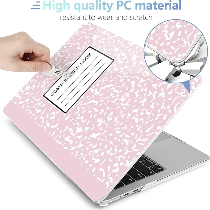 MEEgoodo Case for M4/M3/M2 MacBook Air 13.6 inch Case 2025 2024 2022, Fit Model - Image 4