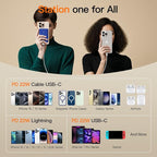 Magnetic Portable Charger, 16800mAh Wireless Power Bank, - Image 9