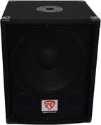 Rockville SBG1124 12" 600W Passive 4-Ohm Pro DJ Subwoofer, MDF Cabinet - Image 4