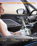 Retractable Car Charger with Air Freshener Diffuser & Star Lights, Car - Image 4