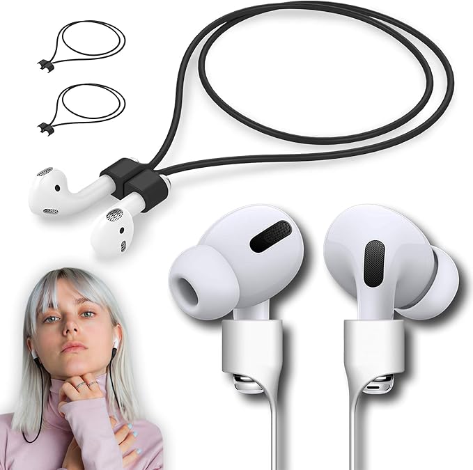 Ultra Strong Magnetic Airpod Pro Strap Anti-Lost Cord Sports Lanyard Compatible by Unknown