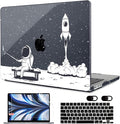 MEEgoodo Case for M4/M3/M2 MacBook Air 13.6 inch Case 2025 2024 2022, Fit Model by MEEgoodo