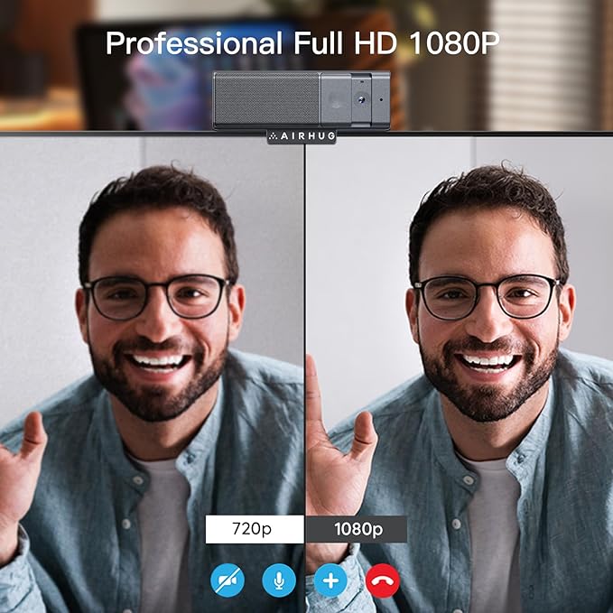 AIRHUG 3 in 1 1080P Webcam - Image 4