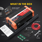 BELTTT 2000W Pure Sine Wave Inverter, Car Power Inverter 12V to 120V AC - Image 7