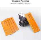 K&F CONCEPT 3 Pack Microfiber Cleaning Cloths, 6x6in Glasses Cleaning Cloths - Image 2