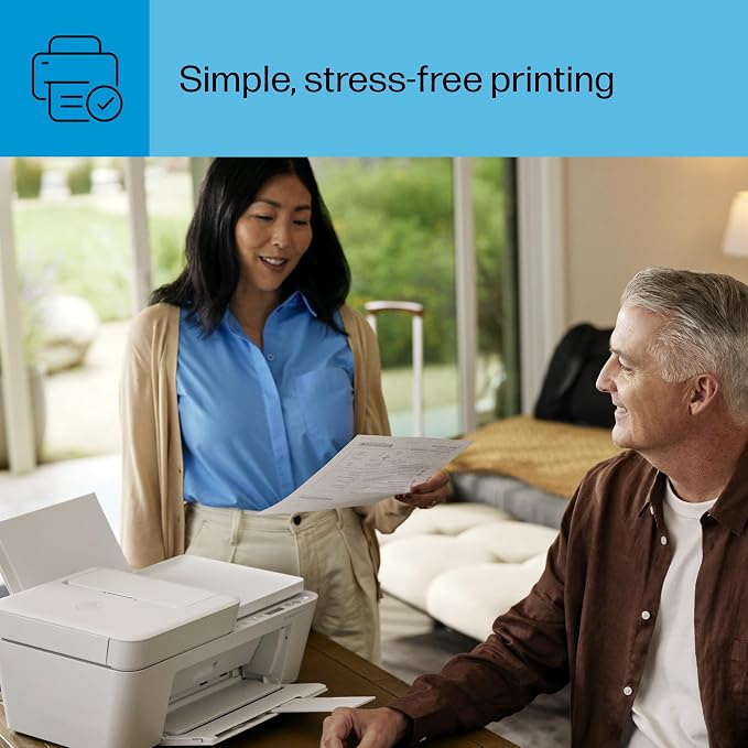 HP DeskJet 4227e Wireless All-in-One Color Inkjet Printer, Best-for-Home - Image 12