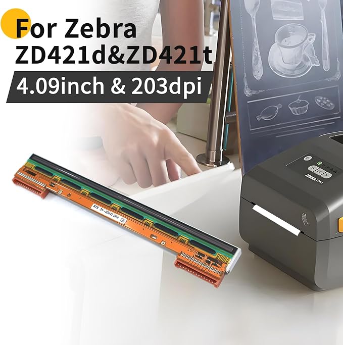 P1112640-019 New Printhead for Zebra ZD421 ZD421d ZD421t Thermal Mobile Label - Image 3