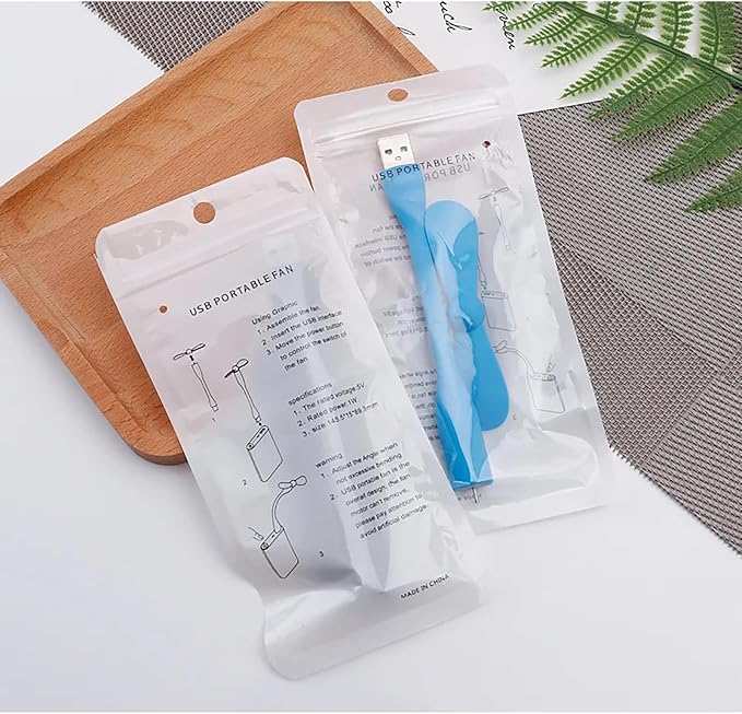 Mini USB Fan, Portable Pocket Fan USB-A Powered Little Cooler, Quiet Operation - Image 9