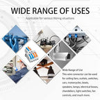 10PCS Lever Wire Connectors, Quick Wiring Cable Connectors, Compact Push-in - Image 5