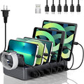 Charging Station for Multiple Devices, 6 in 1 Charger Station Multiple Charging by Honcila