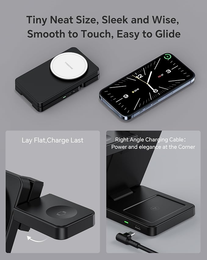 3 in 1 Charging Station for iPhone 16/15/14/13/12 Series, Wireless Charger for - Image 3