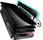 ESR 3 Pack for iPhone 16 Pro Privacy Screen Protector, Anti-spy Tempered-Glass by ESR
