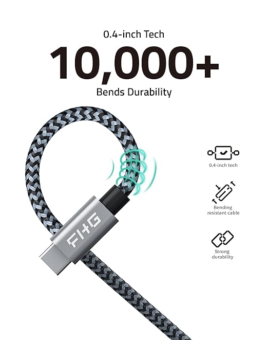 FHG USB-C to USB-C Cable - 6FT - Image 5