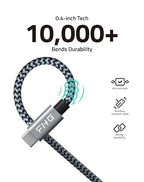 FHG USB C to USB C Cable 3.3FT 2Pack, PD 60W/3A USB C to USB C Fast Charging - Image 5
