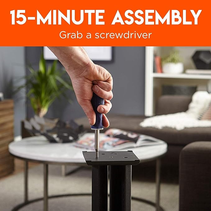 ECHOGEAR Universal Floor Speaker Stands - Image 5