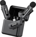 BOYA BY-V30 Wireless Lavalier Microphone, USB Type-C Mini Laple Mics by BOYA