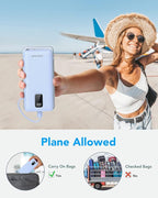 charmast Portable Charger with Built-in Cables & Wall Plug, 10000mAh Portable - Image 8