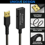 Active USB Extension Cable 50 Feet, USB 2.0 A Male to Female Cord, - Image 2