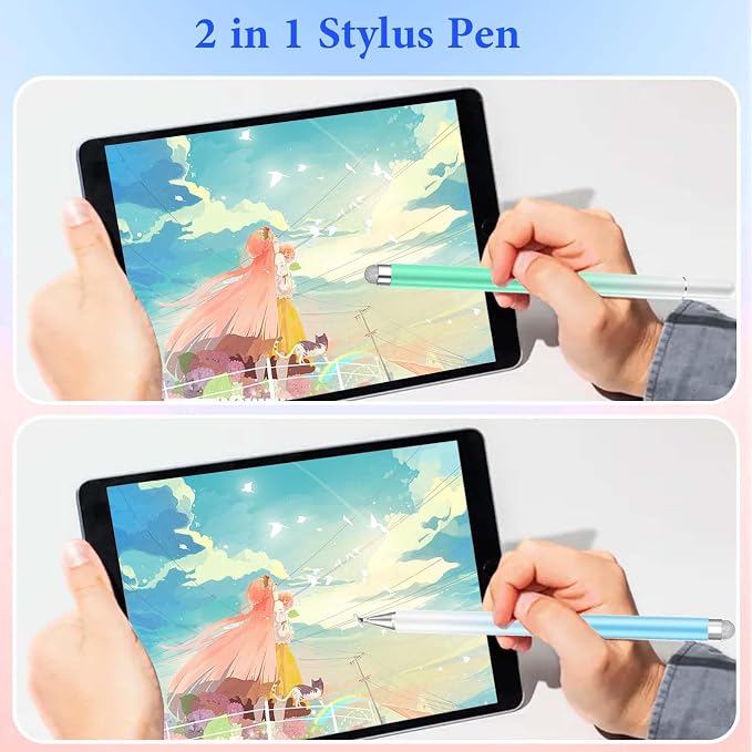 Stylus Pens for Touch Screens, 2 in 1 Magnetic Disc Stylus Pen for iPad - Image 5