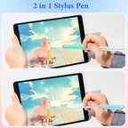 Stylus Pens for Touch Screens, 2 in 1 Magnetic Disc Stylus Pen for iPad - Image 5